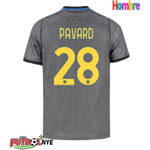 Camiseta Inter Milan Benjamin Pavard #28 Tercera Equipación 2026-27 manga corta